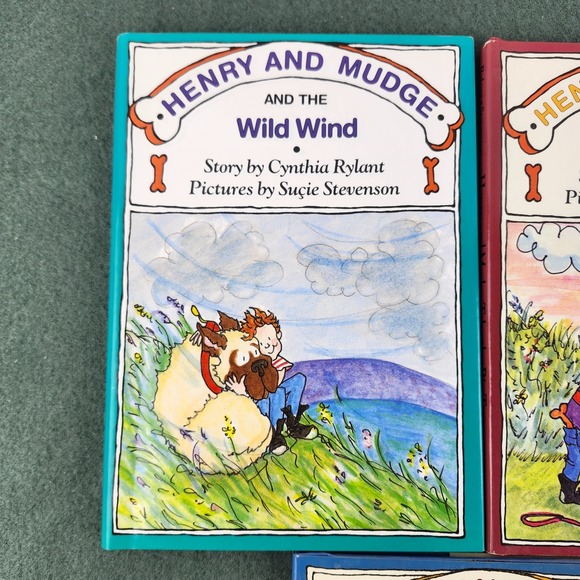 Cynthia Rylant Henry and Mudge Kindergarten 1st Grade Story Reader 7 Book Lot - Picture 2 of 9